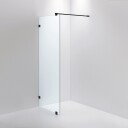 INR Iconic Nordic Rooms Dusjvegg ARC 20 Original Krom / 90cm Klart Glass