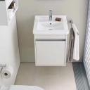 Duravit Starck 3 Møbelservant 480x465 mm, 3 blanderhull, WonderGliss