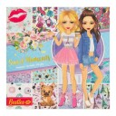 Besties Designpad m/ fargerikt print 25x25cm - Sweet Moments