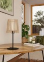 MS Fattoria Bordlampe E27 Sort/Natur