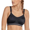 Schiesser Active Sport High Support Bra Svart C 85 Dame