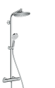 Hansgrohe Crometta S 240 1jet Ø240 mm, EcoSmart, Krom