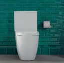 Duravit Me By Starck Gulvstående toalett Med sisterne og myktlukkende sete/lokk