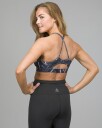 Reebok Workout Ready Tri Back Bra - Smoky Volcano - S