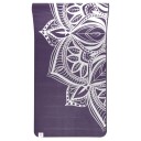 Gaiam Aubergine Medallion Yoga Mat 6mm Premium Metallic