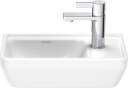 Duravit D-Neo Vegghengt Servant 400x220 mm, 1 bl.hull, u/o.l, Hvit