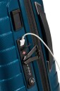 Samsonite PROXIS Utvidbar Smal kabinkoffert 35 cm bredde 4 hjul Petrol Blue