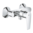 Grohe Start Edge Dusjbatteri Med rosetter, , Krom