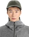 Icebreaker Icebreaker 6 Panel Hat Loden/black Loden/Black unisex