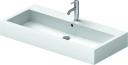 Duravit Vero Toppmontert servant 1000x470 mm, u/bl.hull, u/overløp, Hvit