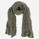 Natura Cashmere Scarf Luxury Milano - Army Green OS