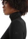 Icebreaker 200 Oasis Ls Half Zip Dame Black S