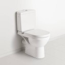 VILLEROY & BOCH O.NOVO TOALETTSETE OG LOKK M/SOFTCLOSE & QUICK RELEASE HVIT ALPIN