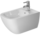 Duravit Happy D.2 vegghengt bidé 355x540 mm, 1 blanderhull