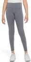 Nike Dri-Fit One Leggings Junior Smoke Grey/White L (12-13)