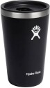 Hydro Flask 16 Oz All Around Tumbler Black, termokopp 0,473 L BLACK