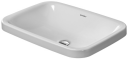 Duravit Durastyle Servant for nedfelling 600x430 mm. u/overløp