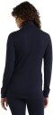 Icebreaker 260 Tech Ls Half Zip Dame Ib/Midnight Navy M