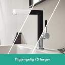 Hansgrohe Finoris Servantbatteri 230 Med svingtut, m/bunnventil, Krom