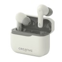 Creative Zen Air Plus - True Wireless-Hodetelefoner Med Mikrofon - I Øret - Bluetooth - Aktiv Støydemping - Kremfarget