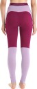 Icebreaker 125 Zoneknitmerino Thermal Leggings Dame Go Berry/Purple Gaze M