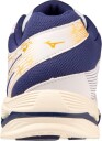 Mizuno Wave Voltage Herre White/Blue Ribbon/Mp Gold 39