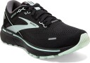 Brooks Ghost 14 Gtx Dame Black/Blackened Pearl/Aquaglass 38.5