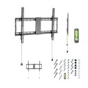 Gembird WM-80F-01 mounting kit fixed for flat panel 70kg fine texture black