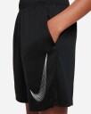 Nike Dri-Fit Older Kids Training Shorts Black/White XS