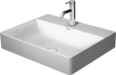 Duravit DuraSquare Møbelservant 800x470 mm, u/blanderhull, Wondergliss