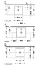 Duravit Starck 1 Toppmontert servant 470x470 mm, slipt, u/blanderhull