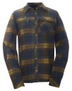 2117 of Sweden Sveg Flannel Shirt W Forest Green (Storlek XS)