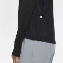 Nike Dri-Fit Element 1/2-Zip Dame Black M