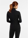 Arc'Teryx Rho Heavyweight Zip Neck Dame Black M