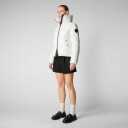 Save The Duck Isla Puffer Jacket Dame Off White 2 (M)