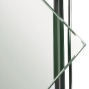 INR Iconic Nordic Rooms Dusjvegg ARC 43 Måltilpasset Brushed Stainless / Frostet Glass