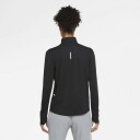 Nike Dri-Fit Element 1/2-Zip Dame Black M