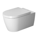 Duravit ME By Starck Vegghengt toalett 370x570 mm. Uten skyllekant, Wondergliss