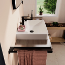 Hansgrohe Xanuia Q Toppmontert Servant 60x48 cm m/1 bl.hull m/ol Hvit