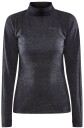 Craft Women's Adv Subz Wool Ls Tee 2 L, Black