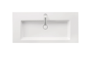 Duravit White Tulip Møbelservant 1050x490 mm, 1 bl.hull, m/o.l, Hvit