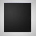 vidaXL Rullegardin Blackout 120 x 230 cm Svart