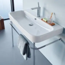 Duravit Happy D.2 Møbelservant 1200x505 mm, 1 blanderhull, Wondergliss