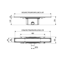 PURUS LINE 1000 TILE SIDE Ø50