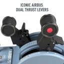 Thrustmaster Civil Aviation (TCA) Quadrant Airbus edition - Gasspedal - kablet - for PC