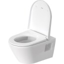 Duravit D-Neo Toalettpakke 370x540 mm, myktlukkende sete, Hvit