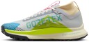 Nike React Pegasus Trail 4 Gore-Tex Herre Wolf Grey/Stadium Green/Baltic Blue/Volt 44.5