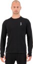 Mons Royale Men's Cascade Merino Flex 200 Long Sleeve L, Black