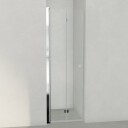 INR Iconic Nordic Rooms Dusjnisje Linc 2 Flex - Klart Glass Svart Matt / 70cm Venstre Hengslet