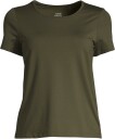 Casall Essential Mesh Detail Tee Dame Forest Green 34